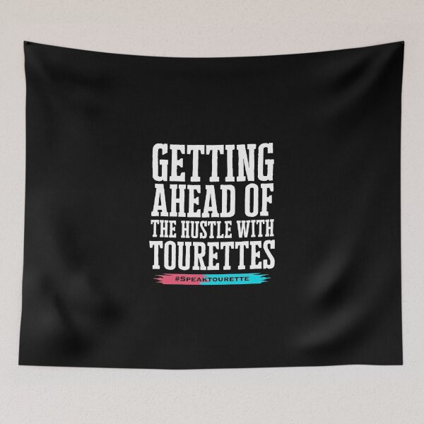 Item preview, Getting ahead Of The Hustle With Tourette’s - Tourette Syndrome Awareness  designed and sold by MJDezigns.