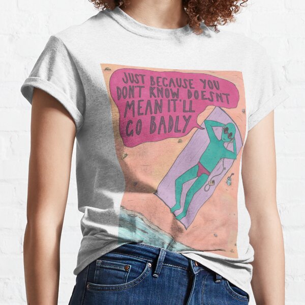 Relaxed alien Classic T-Shirt
