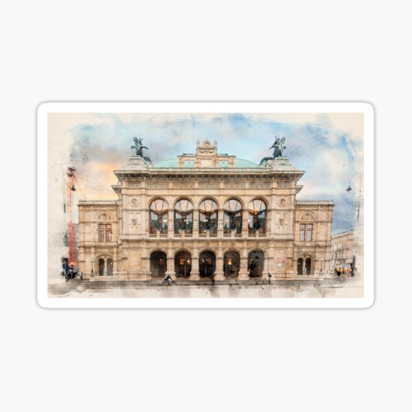 Item preview, The State Opera in Vienna, Austria designed and sold by mitzobs.