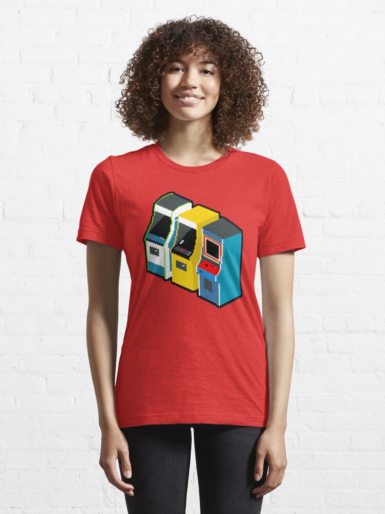 Alternate view of Arcade 80s Essential T-Shirt