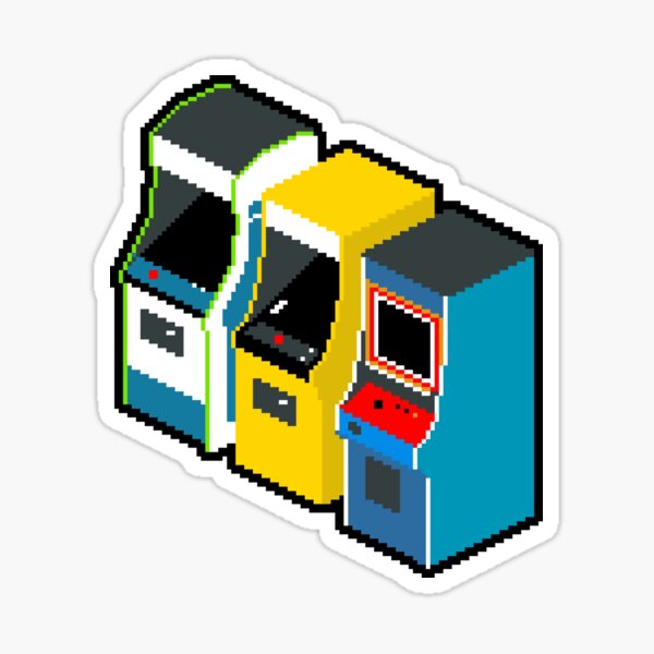 Pacman Stickers for Sale Redbubble