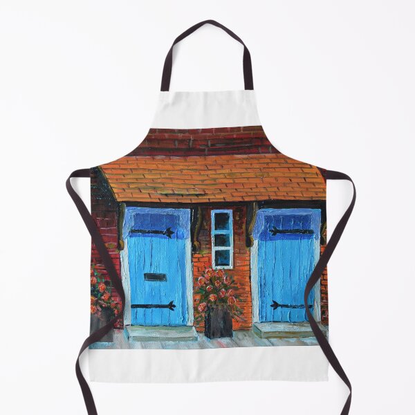 Item preview, Oil Painting - Blue Doors in the Tower of London. 2012 designed and sold by Igor Pozdnyakov.