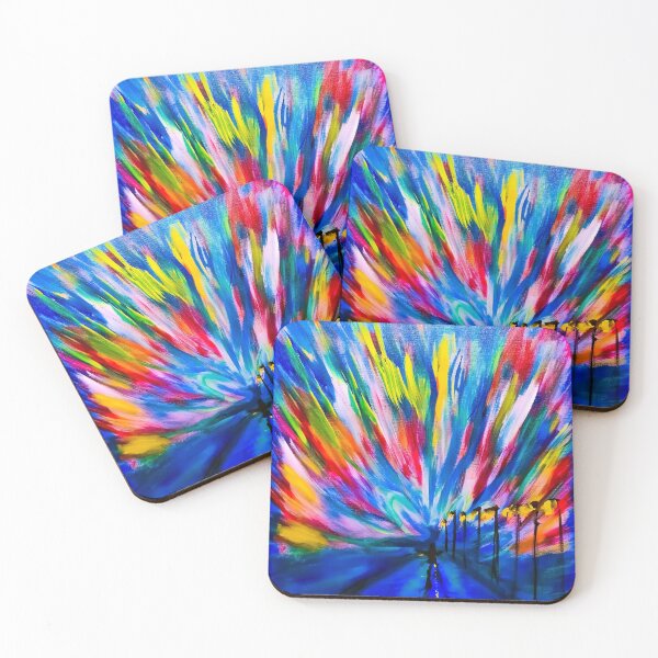 Item preview, Trippy acrylic canvas painting - By Even Benløs designed and sold by Benlaus.