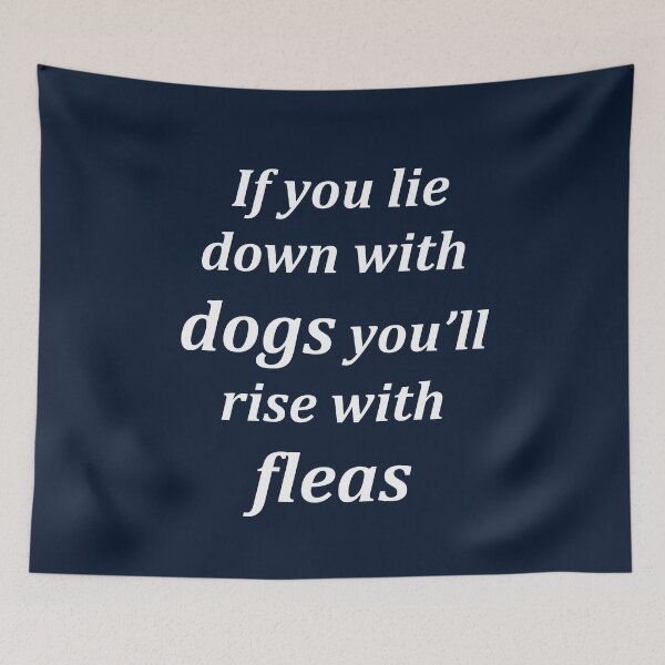 Item preview, dogs and fleas  designed and sold by funniesttext.
