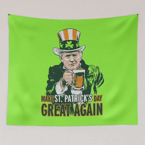 Item preview, Make St Patrick's Day Great Again designed and sold by Maxartdesigns.