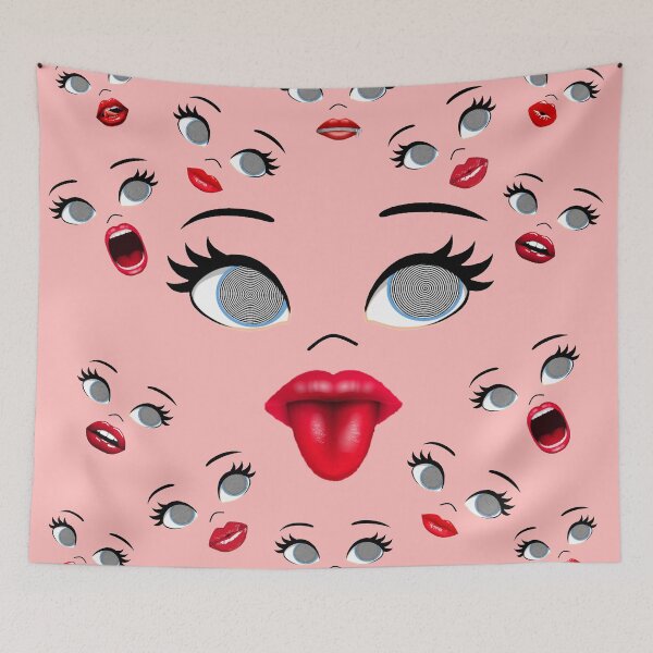 Item preview, Face design Hypnotic Eye Tease Pattern designed and sold by Hypnotees.