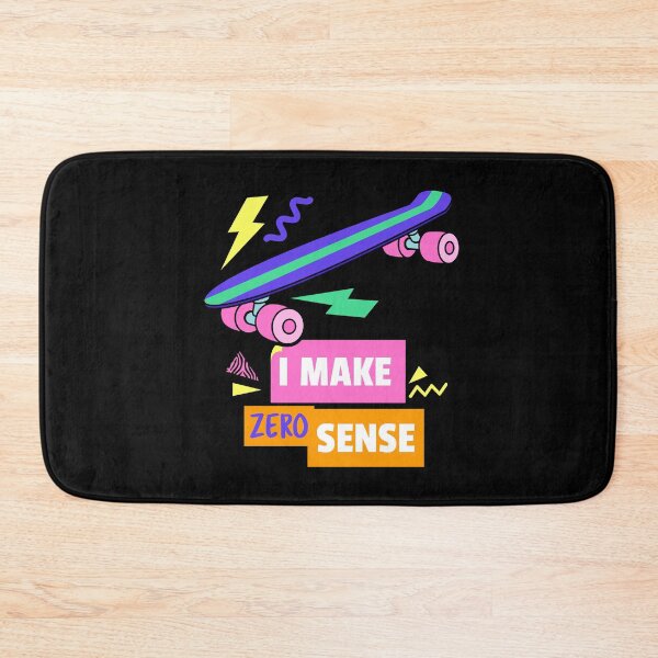 Item preview, I Make Zero Sense - Vintage 90's Skateboard designed and sold by Clothing-Guru.