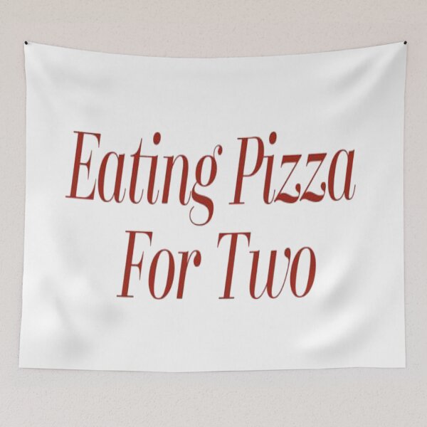 Item preview, Eating Pizza For Two designed and sold by NancyArtDesigns.