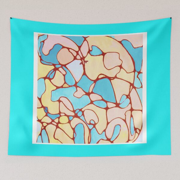 Item preview, The abstract painting "kiss" by the artist designed and sold by IRINA KAMBAROVA.