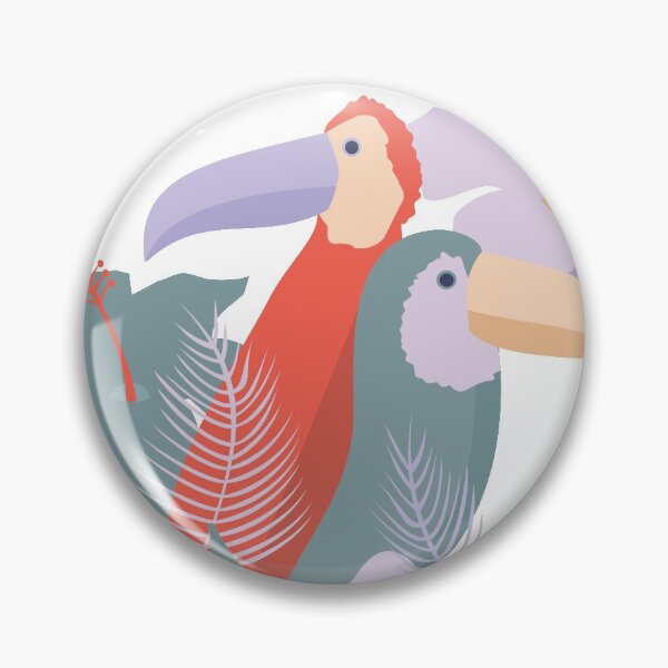 Item preview, Tropical Toucans and Flowers  designed and sold by FMIlustra.
