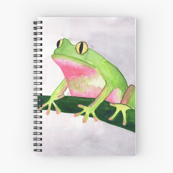 Item preview, Cuttle little frog on a branch designed and sold by Aidi Riera.