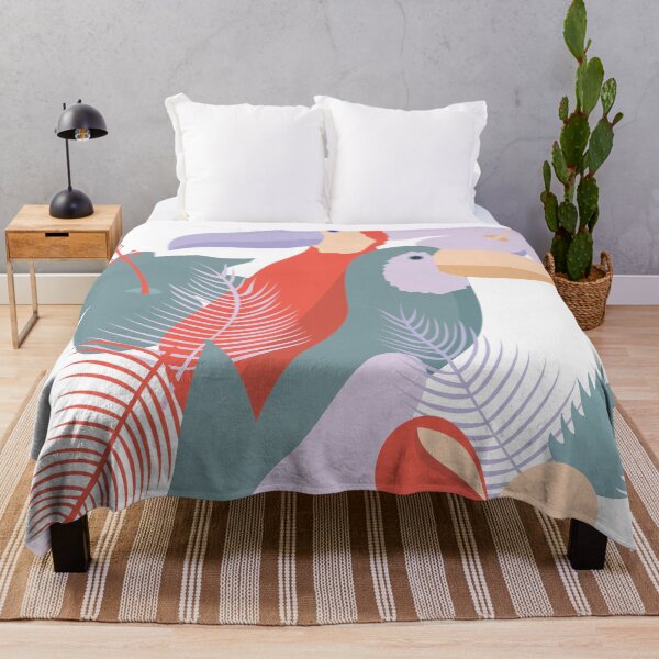 Item preview, Tropical Toucans and Flowers  designed and sold by FMIlustra.