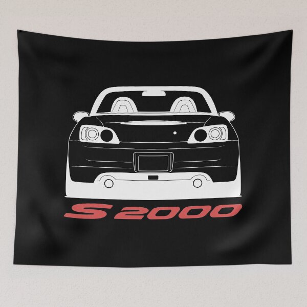 Item preview, Honda S2000 AP1 - Back View White designed and sold by André Cordeiro.