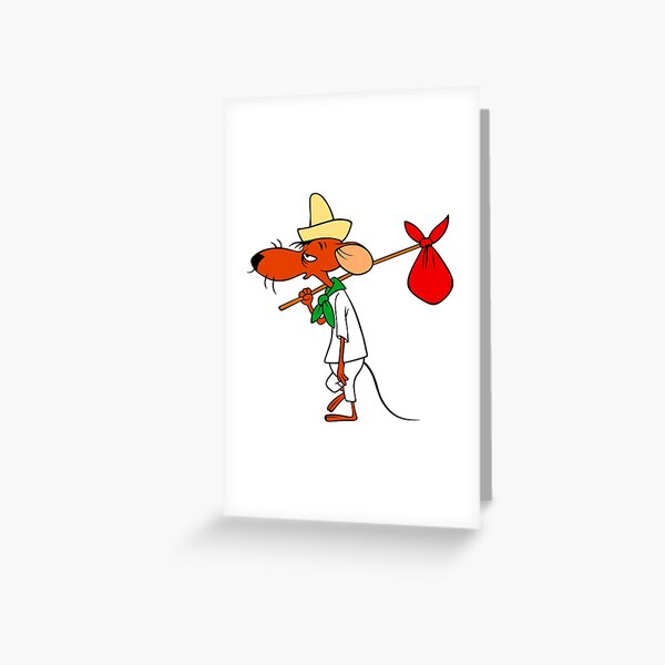 Speedy Gonzales Art Print Greeting Card by CheChain