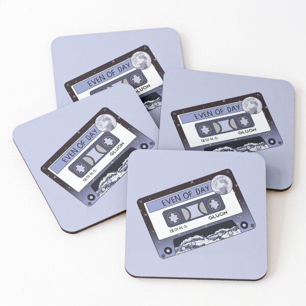 Item preview, EVEN OF DAY Book of Us Gluon DAY6 Myday CUTE Retro Cassette Tape Blue Pink designed and sold by SugarSaint.