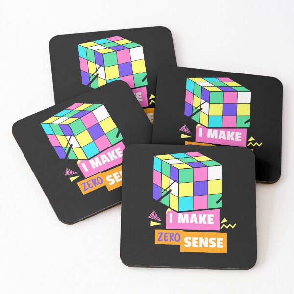 Item preview, I Make Zero Sense - Vintage 90's Rubik's Cube designed and sold by Clothing-Guru.