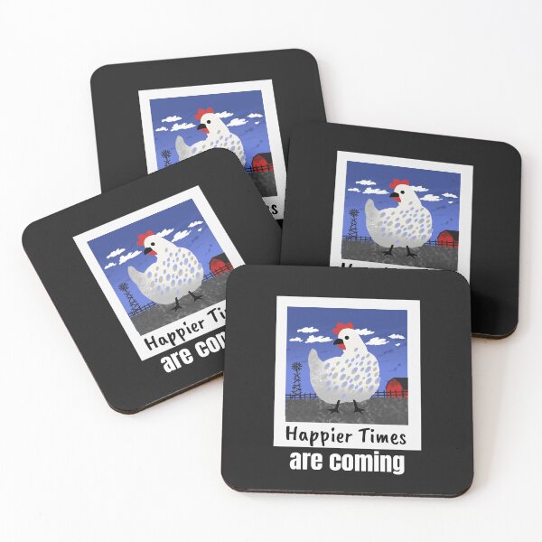 Item preview, Happier Times Are Coming, Cat designed and sold by DiscGolfTees.