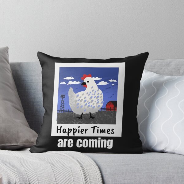 Item preview, Happier Times Are Coming, Cat designed and sold by DiscGolfTees.