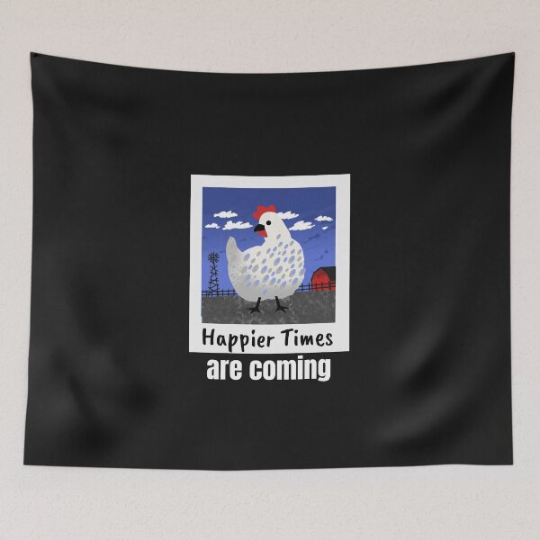 Item preview, Happier Times Are Coming, Cat designed and sold by DiscGolfTees.