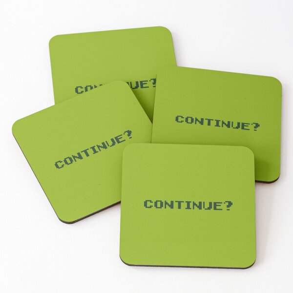 Item preview, CONTINUE? designed and sold by ChillerTyp.