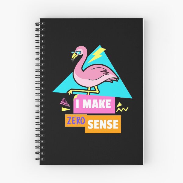Item preview, I Make Zero Sense - Vintage 90's Flamingo designed and sold by Clothing-Guru.