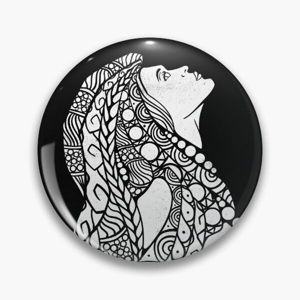 Item preview, Girl Ornamental Artwork designed and sold by pixeldsigns.