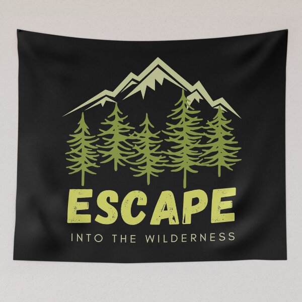 Item preview, Escape. Into the wilderness. designed and sold by JellyBeenzz.