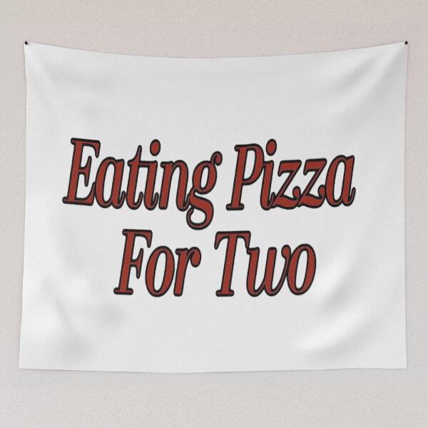 Item preview, Eating Pizza For Two designed and sold by NancyArtDesigns.
