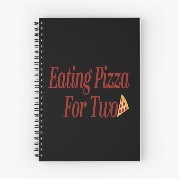 Item preview, Eating Pizza For Two black designed and sold by NancyArtDesigns.