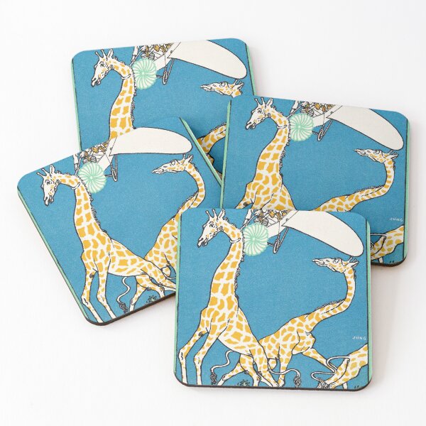 Item preview, Giraffe and Airplane by Moriz Jung designed and sold by redoARTstore.
