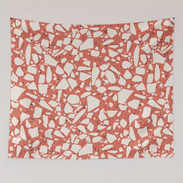 Item preview, Terrazzo Pattern, Red Brown designed and sold by keitei-chan.