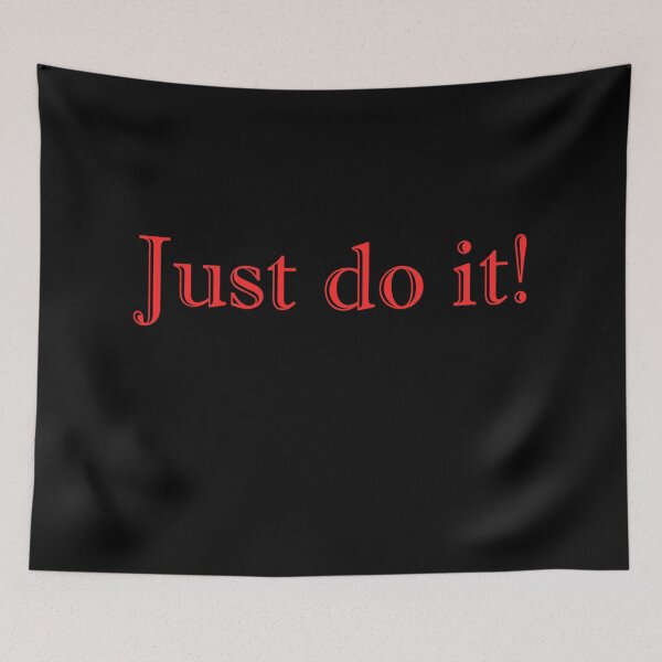 Item preview, Just do it! - Negro designed and sold by Vectorial.