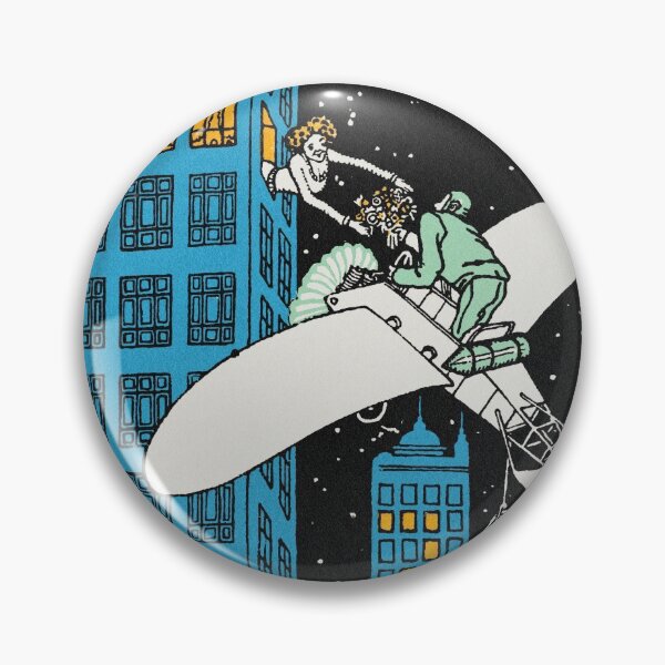 Item preview, Airplane and Building by Moriz Jung designed and sold by redoARTstore.