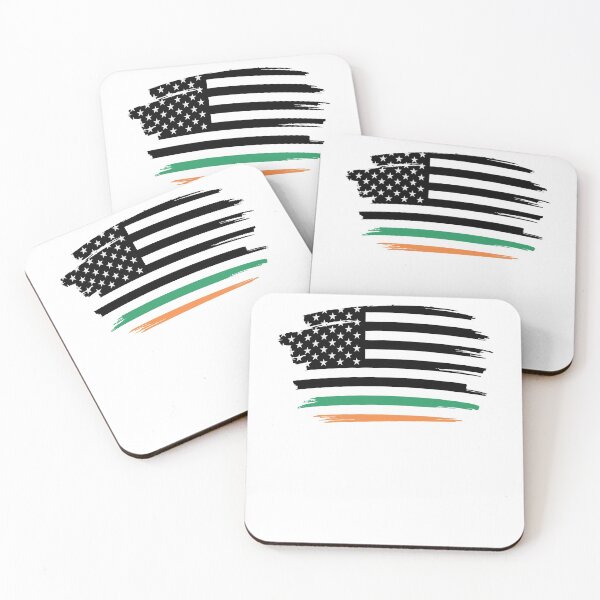 Item preview, Irish American Flag st patricks day  designed and sold by oussama dif.