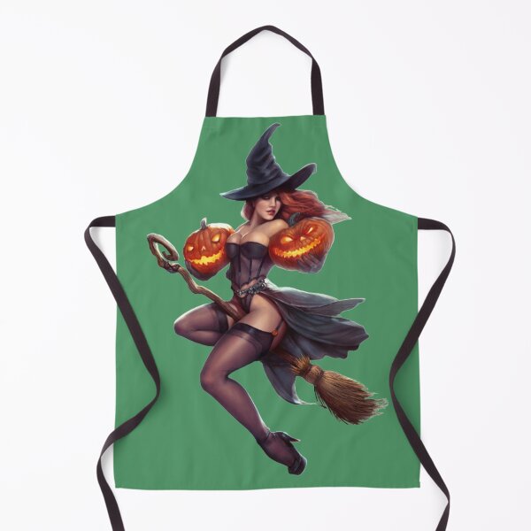Item preview, Witch on a broom designed and sold by Foxcorner.