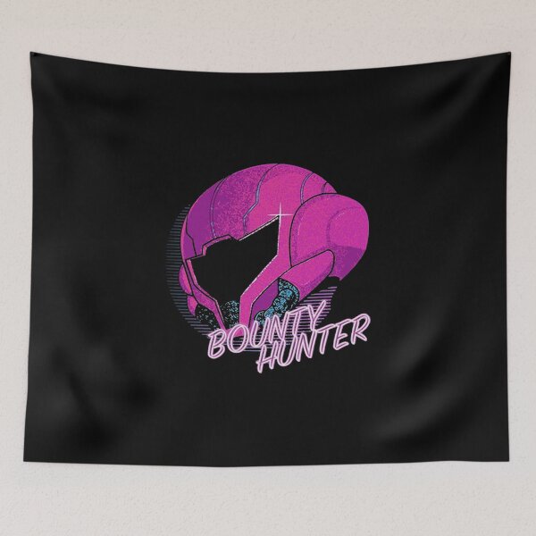 Item preview, Samus Aran "Bounty Hunter" Vaporwave edition designed and sold by Alex3214.