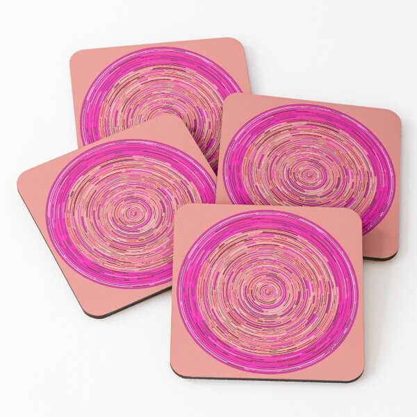 Item preview, Pink ever decreasing circles designed and sold by VazMasDesign.