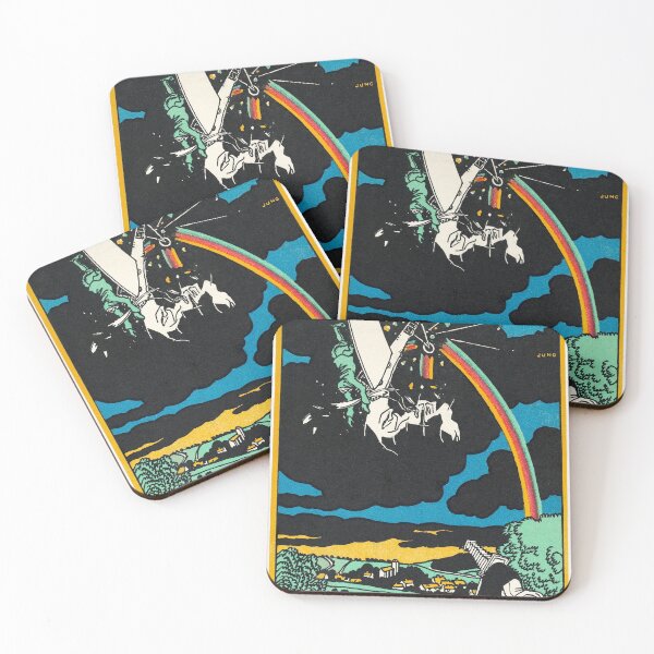 Item preview, Airplane and Rainbow by Moriz Jung designed and sold by redoARTstore.
