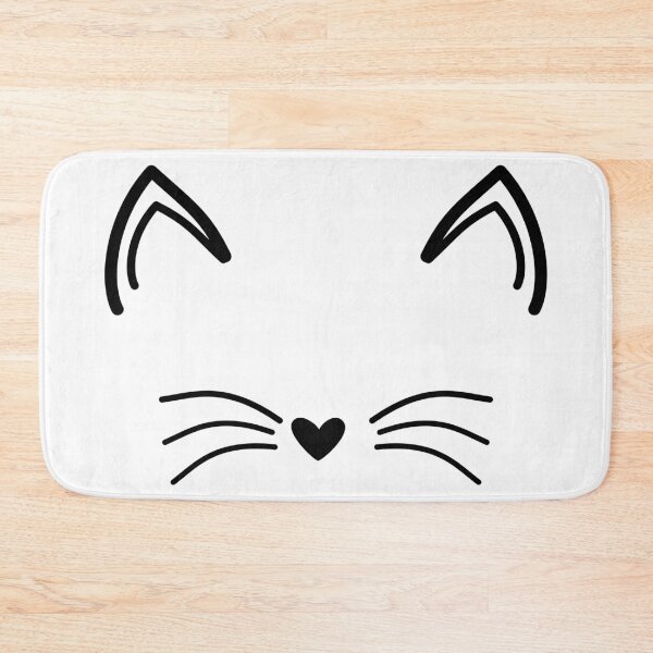 Item preview, Cute cat face designed and sold by nalo2.