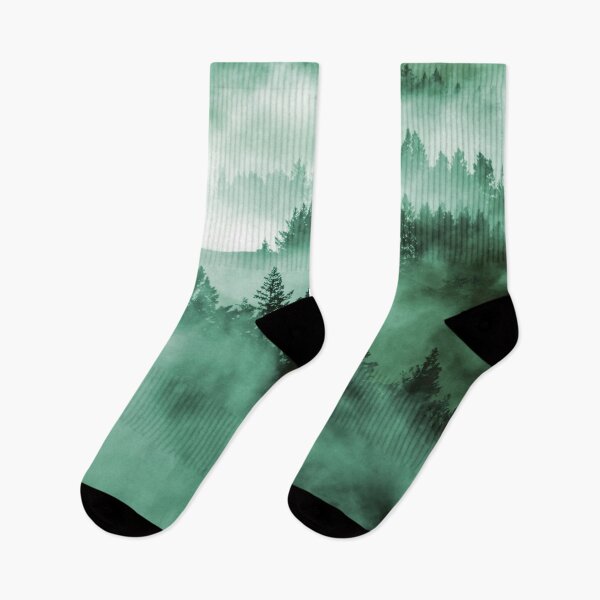 Item preview, Wilderness... Foggy Forest and Hills Nature designed and sold by PrettyInk.