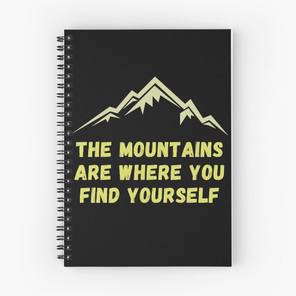 Item preview, The mountains are where you find yourself. designed and sold by JellyBeenzz.
