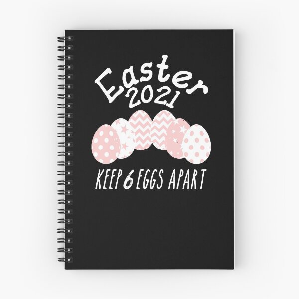 Item preview, Easter 2021 6 Eggs Apart Quarantine 6ft feet parody designed and sold by RainbowPandas.