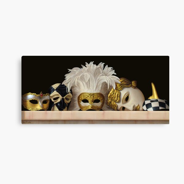Masquerade Canvas Print