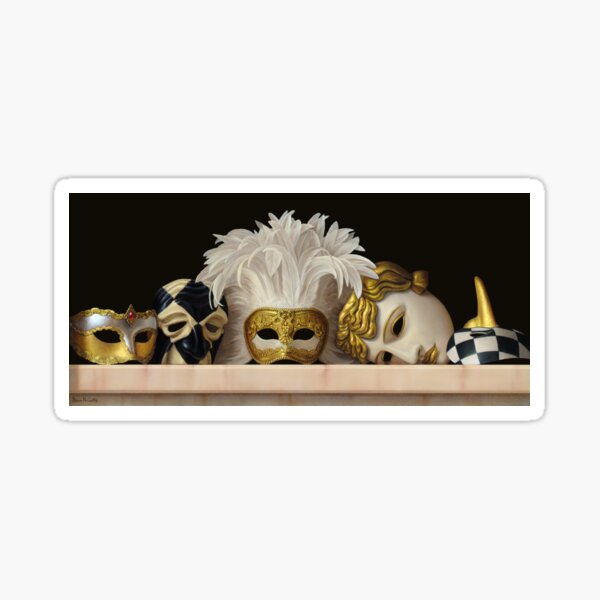 Masquerade Sticker