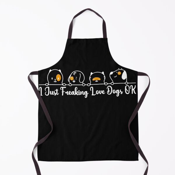 Item preview, I Just Freaking Love Dogs OK designed and sold by VeganAnimal.