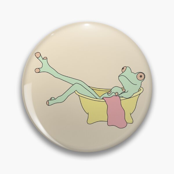 Item preview, Frog in the Bathtub designed and sold by claire k.
