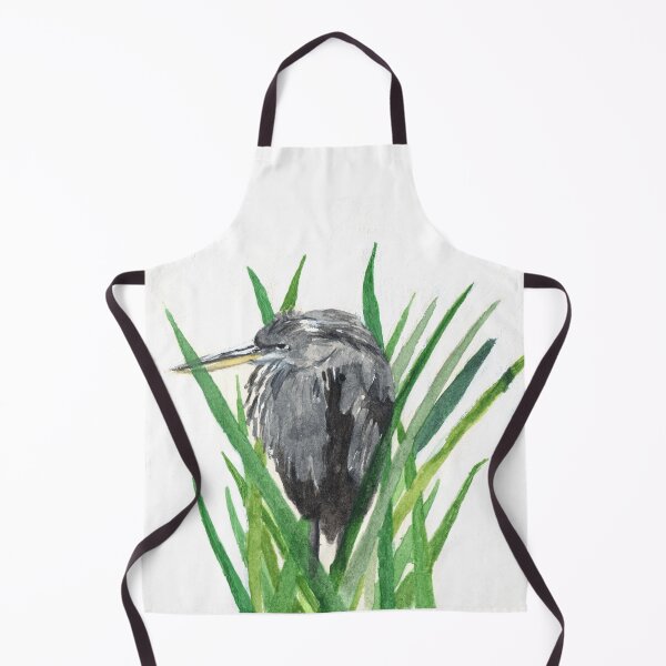 Artikelvorschau, Cranky Reiher Aquarell Design entworfen und verkauft von Margrita de Jong ColourFlux Studio.