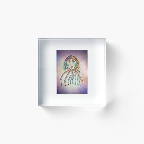 Self Portrait Acrylic Block
