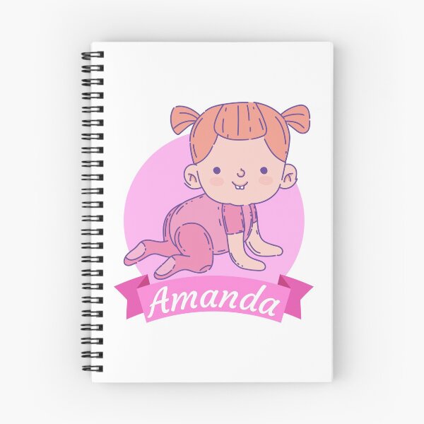 Item preview, Amanda Girl names for babies designed and sold by Piztees.
