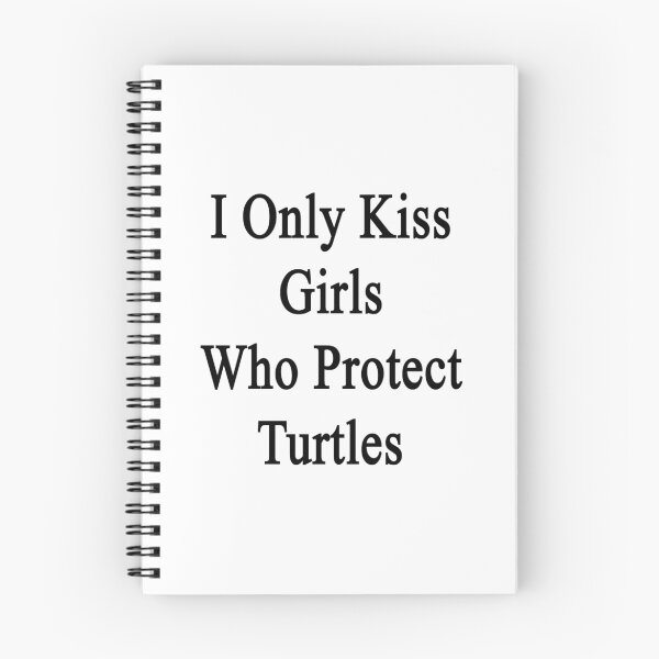 Item preview, I Only Kiss Girls Who Protect Turtles  designed and sold by supernova23.